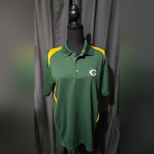 Men's Green Bay Packers polo shirt size Medium